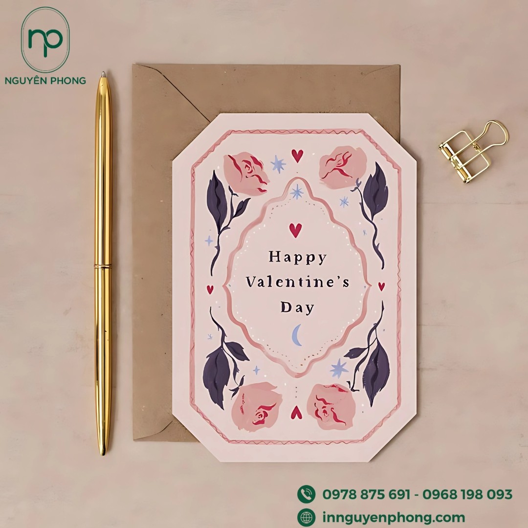 Thiết kế thiệp valentine